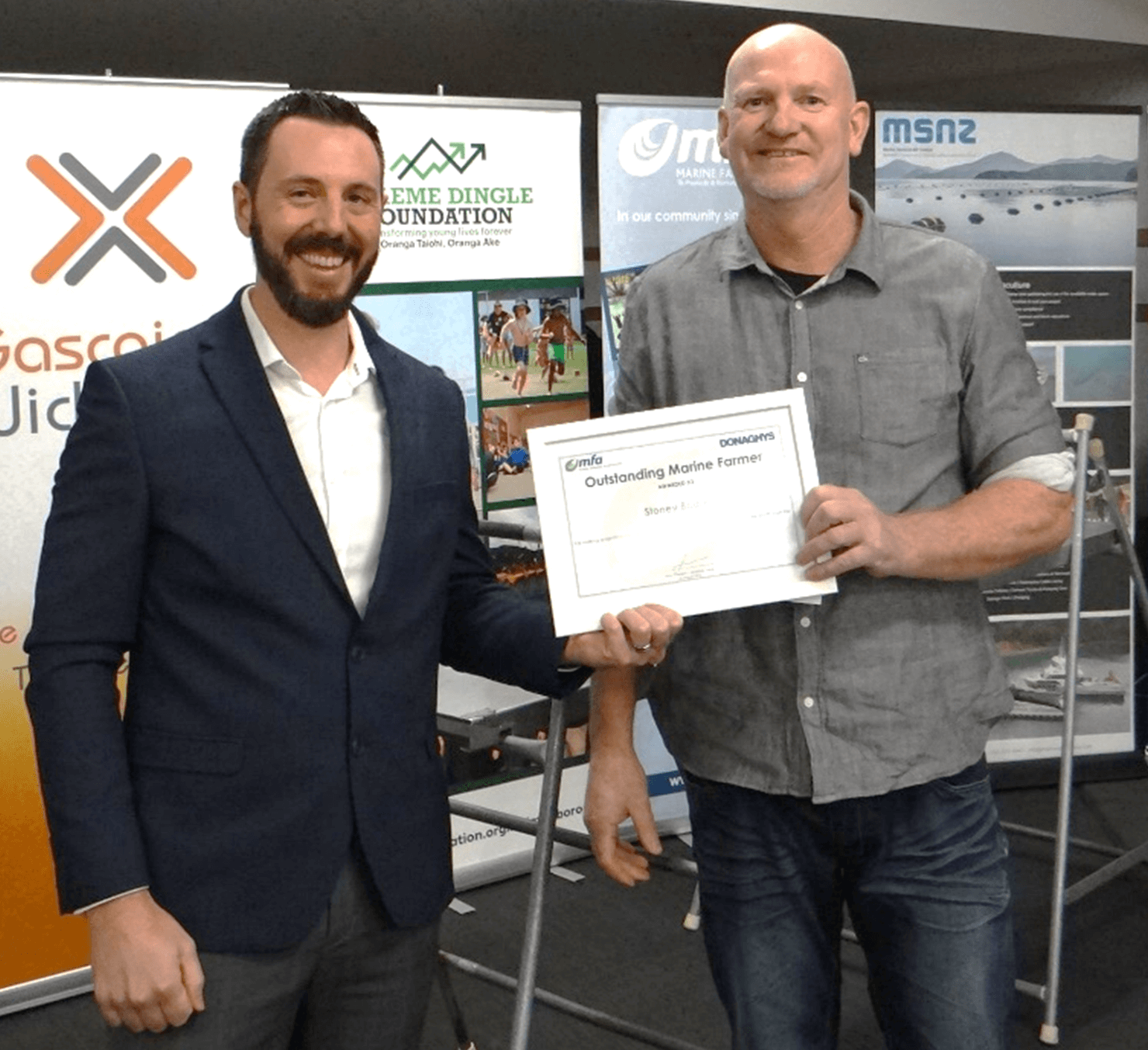 MFA - Stoney Bourke - Marine Farmer of the Year 2022